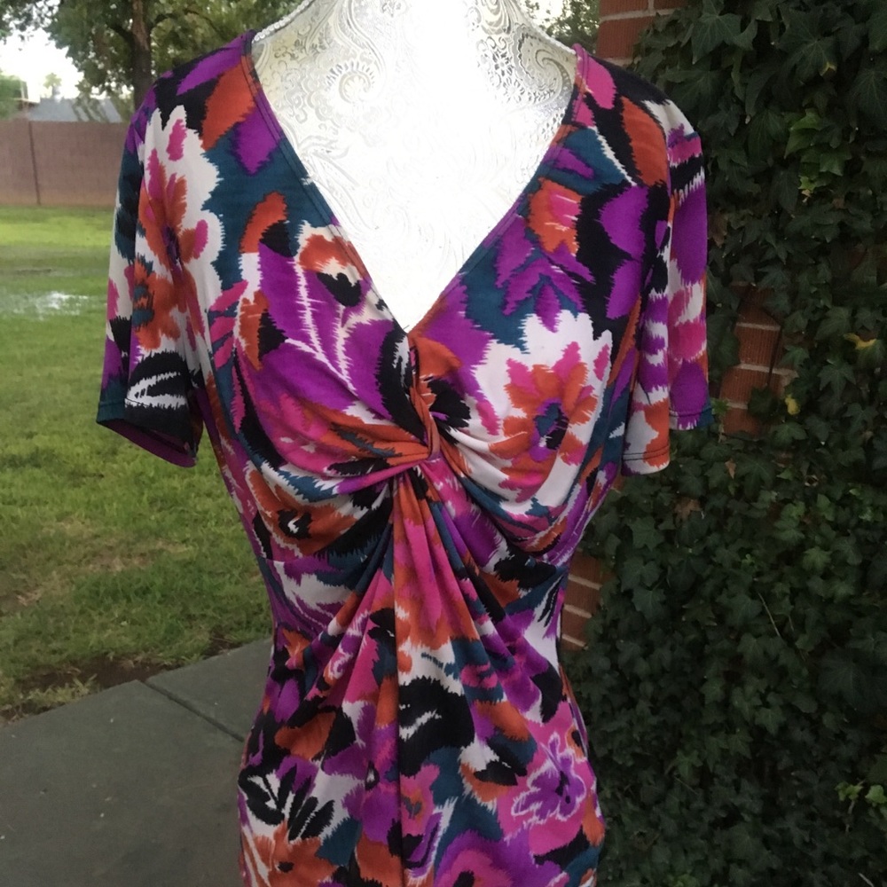 Lily floral print fitted blouse